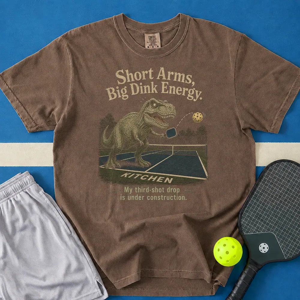 May include Third Shop Drop T-Rex T-Shirt in espresso t-shirt with Third Shop Drop T-Rex design