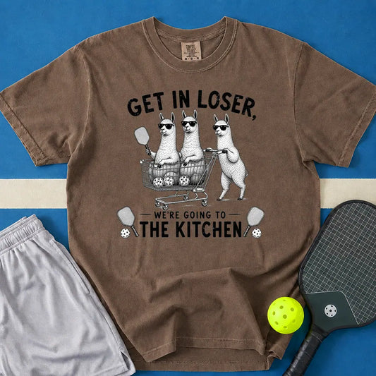 May include We're Going The Kitchen T-Shirt in espresso t-shirt with We're Going The Kitchen design