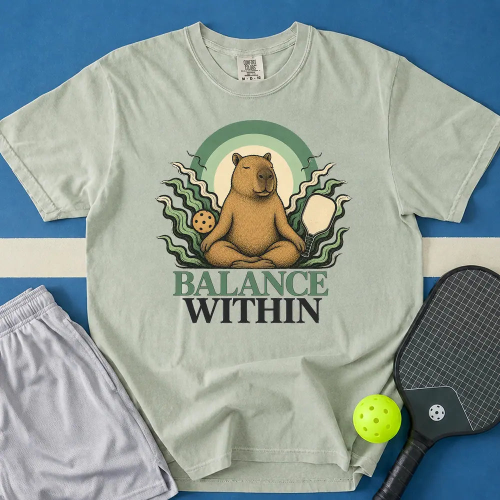 May include Balance Within T-Shirt in bay t-shirt with Balance Within design