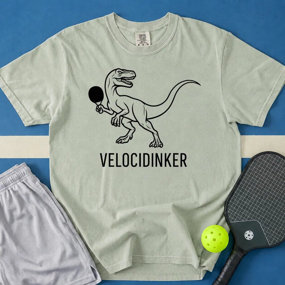 May include Velocidinker T-Shirt in bay t-shirt with Velocidinker design