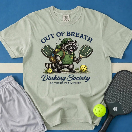 May include Dinking Society T-Shirt in bay t-shirt with Dinking Society design