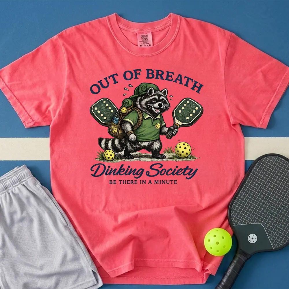 May include Dinking Society T-Shirt in watermelon t-shirt with Dinking Society design