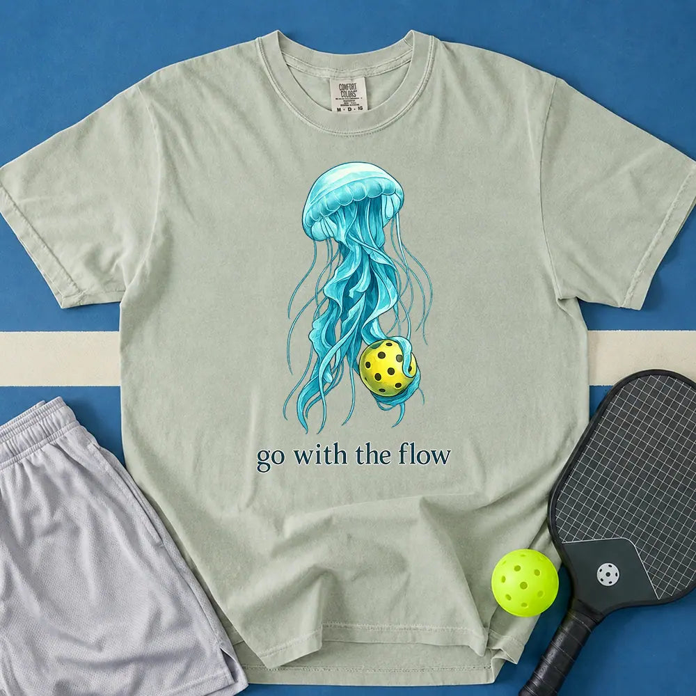 May include Go With The Flow T-Shirt in bay t-shirt with Go With The Flow design
