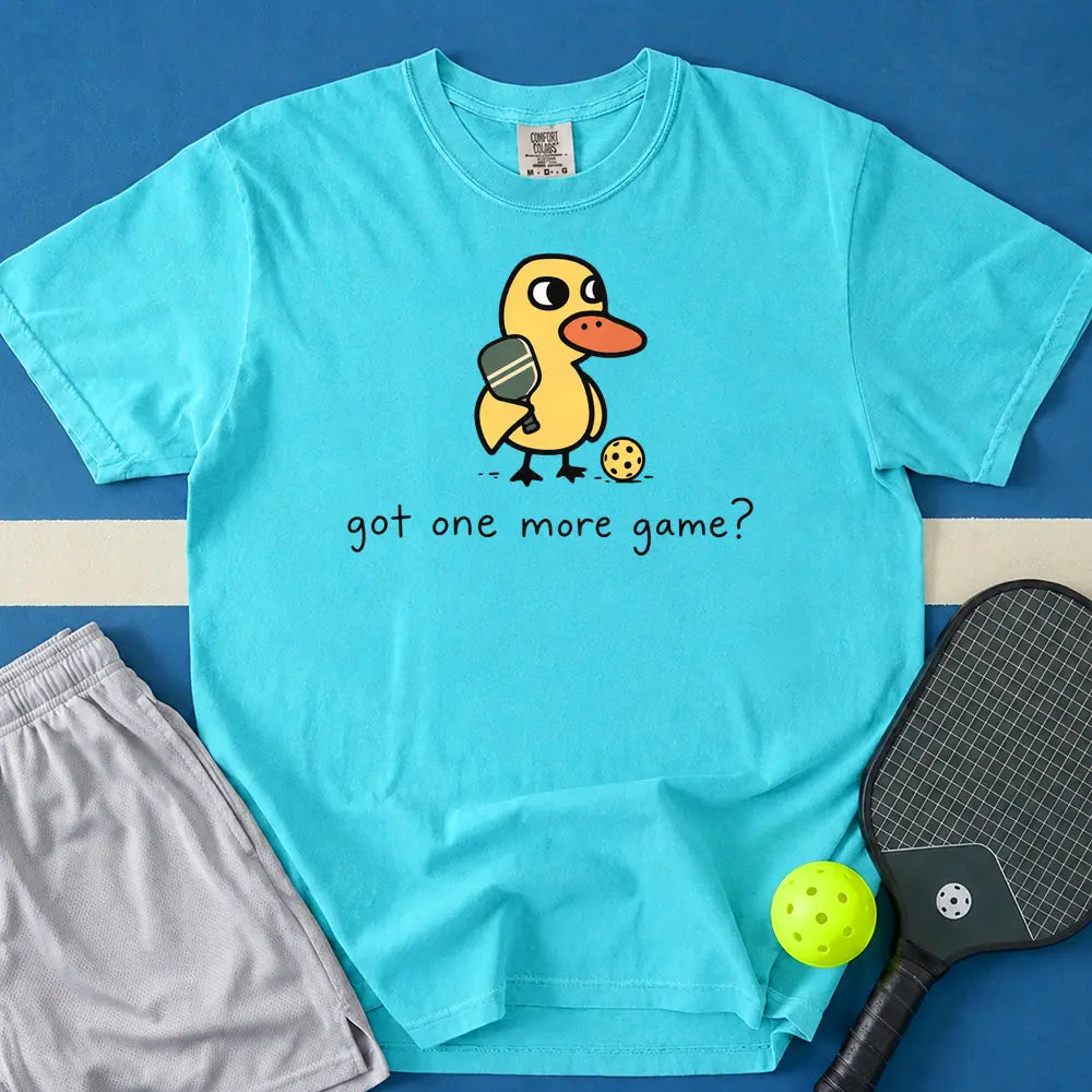 May include Got More Games? T-Shirt in lagoon t-shirt with Got More Games? design