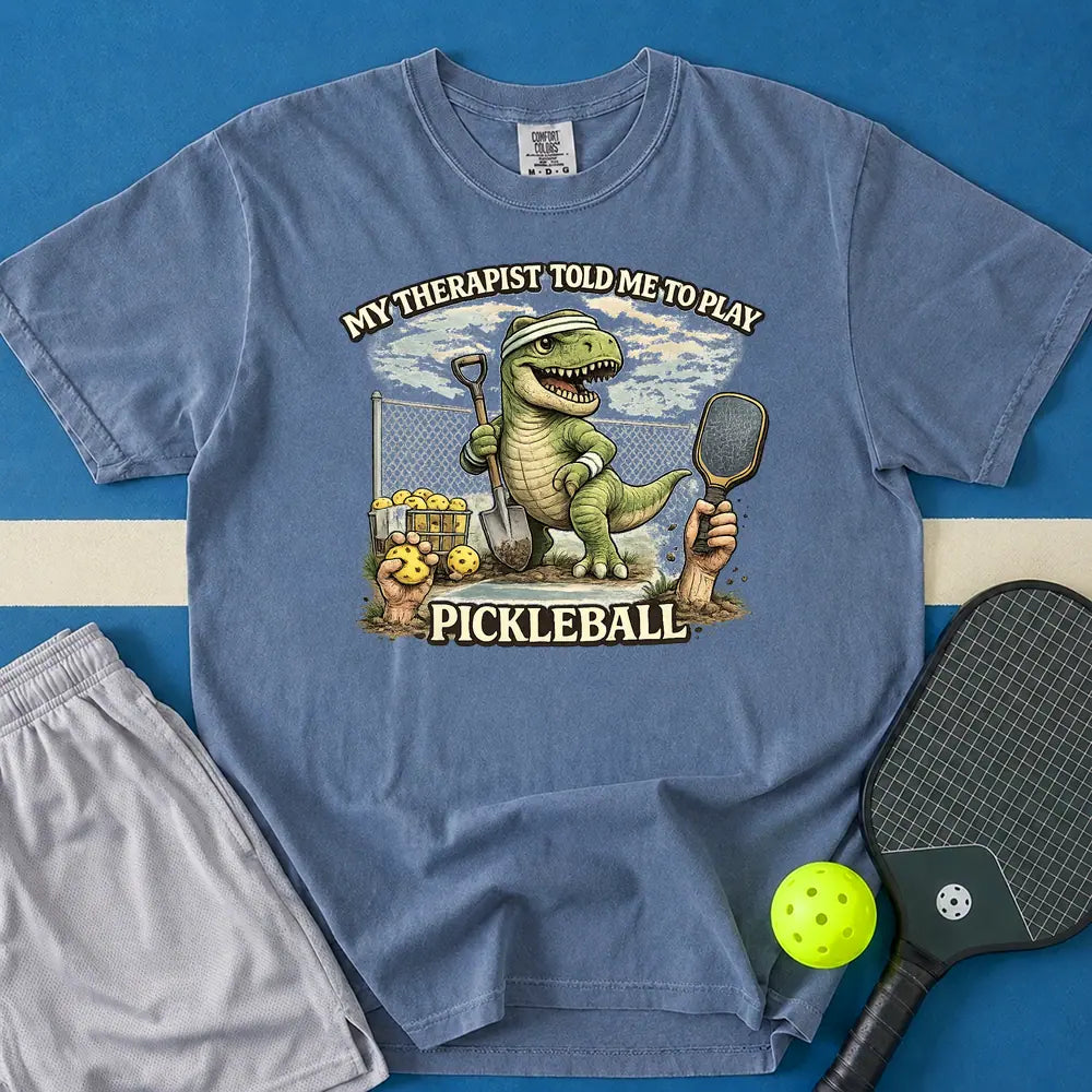 May include My Therapist Told Me T-Shirt in blue jean t-shirt with My Therapist Told Me design