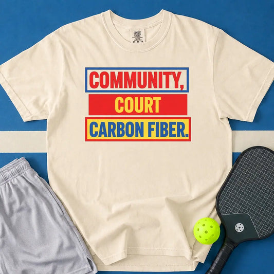 May include Paddle Swap Community T-Shirt in ivory t-shirt with Paddle Swap Community design