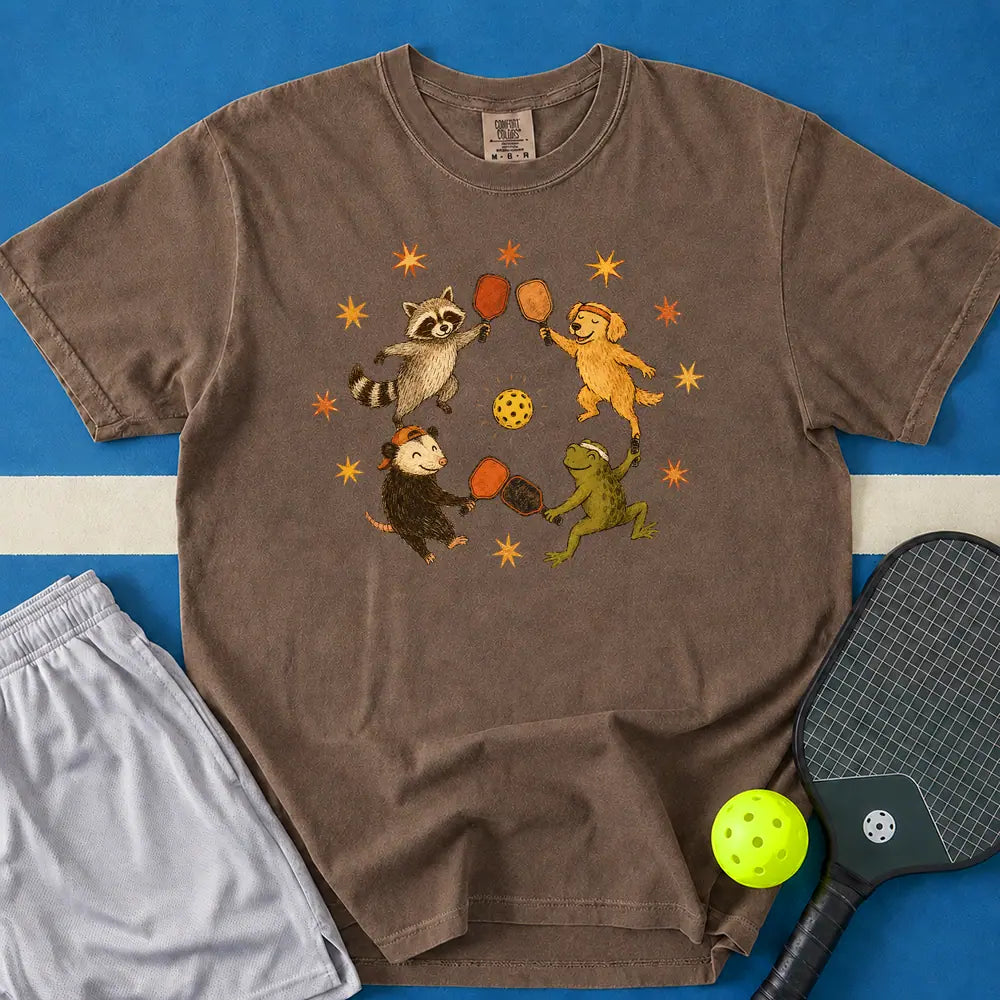 May include Playing Together T-Shirt in espresso t-shirt with Playing Together design