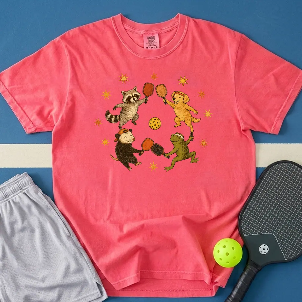 May include Playing Together T-Shirt in watermelon t-shirt with Playing Together design