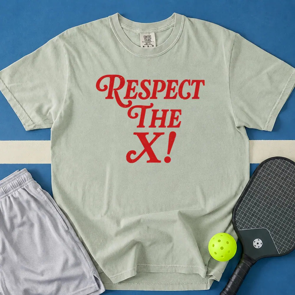 May include Respect The X T-Shirt in bay t-shirt with Respect The X design