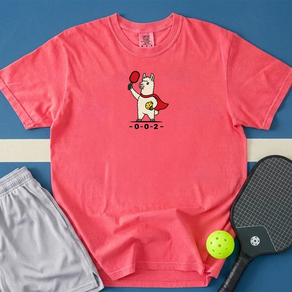 May include Super Llama T-Shirt in watermelon t-shirt with Super Llama design