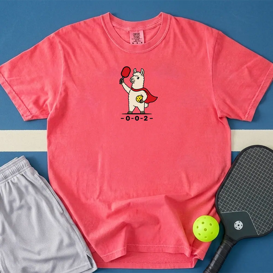 May include Super Llama T-Shirt in watermelon t-shirt with Super Llama design