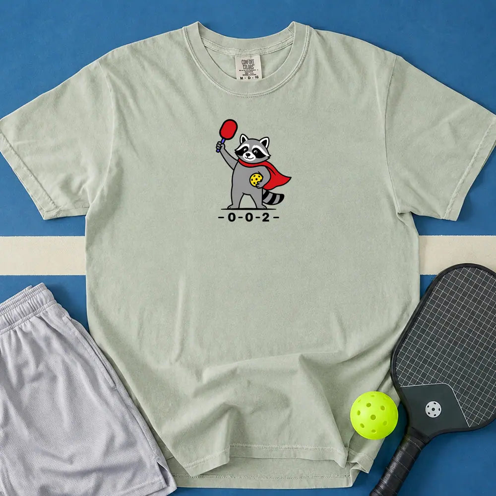 May include Super Raccoon T-Shirt in bay t-shirt with Super Raccoon design