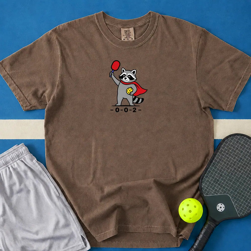May include Super Raccoon T-Shirt in espresso t-shirt with Super Raccoon design