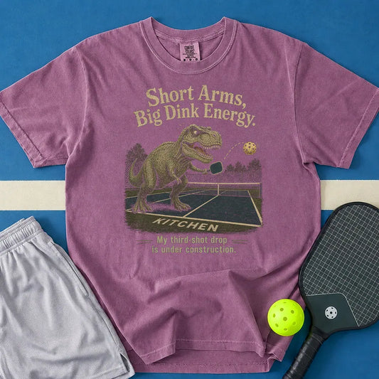 May include Third Shop Drop T-Rex T-Shirt in berry t-shirt with Third Shop Drop T-Rex design