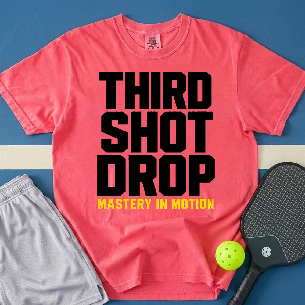 May include Third Shot Drop Master T-Shirt in watermelon t-shirt with Third Shot Drop Master design