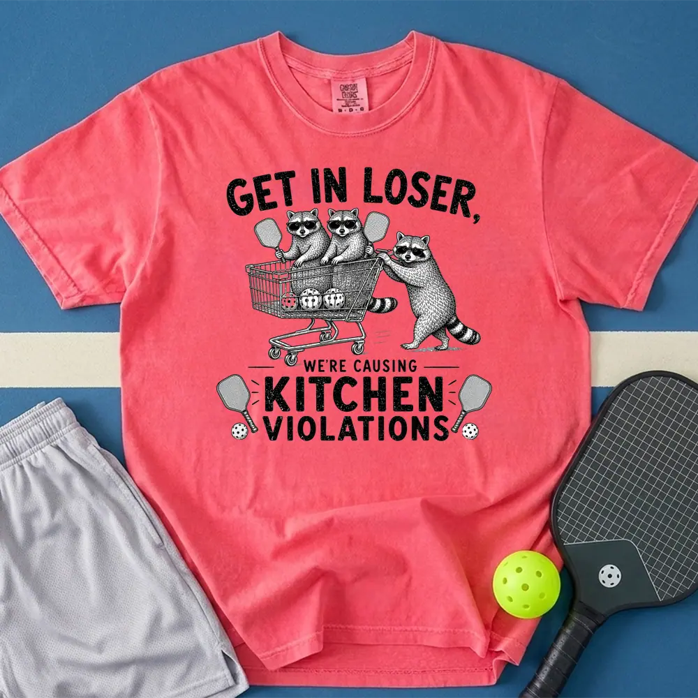 May include We're Causing Kitchen Violations T-Shirt in watermelon t-shirt with We're Causing Kitchen Violations design