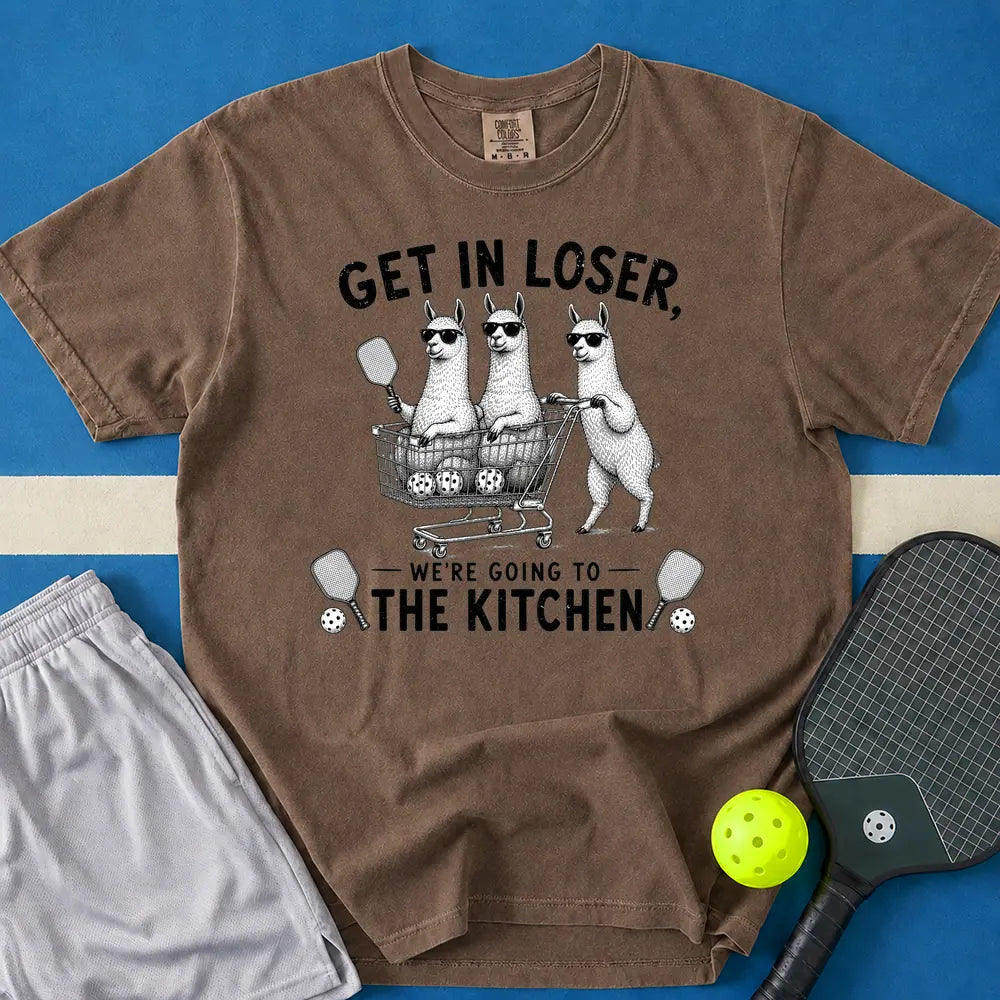 May include We're Going The Kitchen T-Shirt in espresso t-shirt with We're Going The Kitchen design